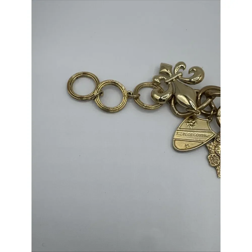 Miss Tina Taste of Couture Gold Bracelet with TM Circular Monogram